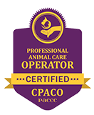 Professional Animal Care Operator Certified logo