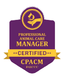 Professional Animal Care Manager Certified logo